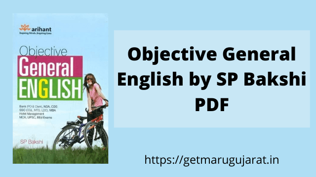 SP Bakshi English Book PDF, objective general english by sp bakshi pdf.