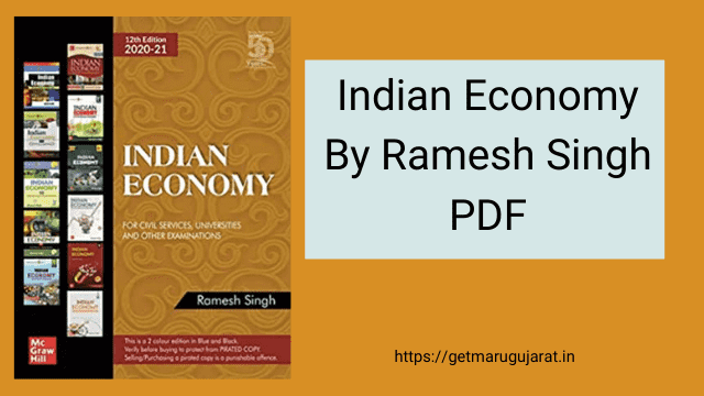 Indian Economy by Ramesh Singh pdf 