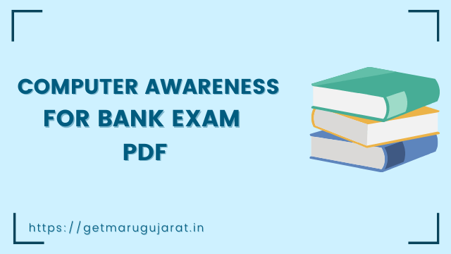 Computer Awareness for Bank Exams PDF